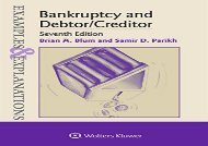 [+]The best book of the month Examples   Explanations for Bankruptcy and Debtor/Creditor  [FULL] 