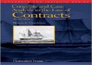 [+][PDF] TOP TREND Concepts and Case Analysis in the Law of Contracts (Concepts and Insights)  [READ] 