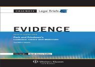 [+][PDF] TOP TREND Casenote Legal Briefs: Evidence, Keyed to Park and Friedman s Evidence: Cases and Materials, Twelfth Edition  [FULL] 