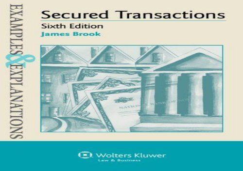 [+][PDF] TOP TREND Examples   Explanations for Secured Transactions  [READ] 