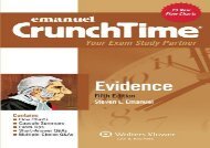 [+]The best book of the month Emanuel Crunchtime for Evidence  [DOWNLOAD] 