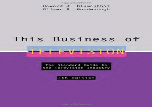 [+]The best book of the month This Business of Television [PDF] 
