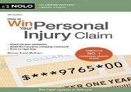 [+][PDF] TOP TREND How to Win Your Personal Injury Claim  [DOWNLOAD] 