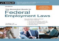 [+]The best book of the month Essential Guide to Federal Employment Laws  [NEWS]