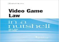 [+]The best book of the month Video Game Law in a Nutshell (Nutshells)  [NEWS]