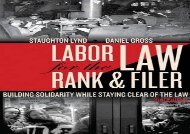 [+][PDF] TOP TREND Labor Law for the Rank and Filer, Second Edition : While Staying Clear  [FULL] 