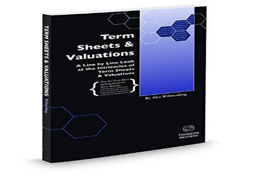 [+][PDF] TOP TREND Term Sheets   Valuations  [READ] 