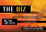 [+][PDF] TOP TREND The Biz, 5th Edition (Expanded and Updated): The Basic Business Legal and Financial Aspects of the Film Industry  [READ] 