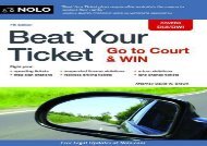 [+]The best book of the month Beat Your Ticket: Go to Court   Win  [FREE] 