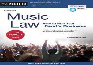 [+][PDF] TOP TREND Music Law: How to Run Your Band s Business [PDF] 