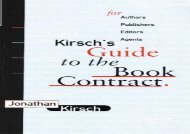 [+]The best book of the month Kirch s Guide to the Book Contract  [READ] 