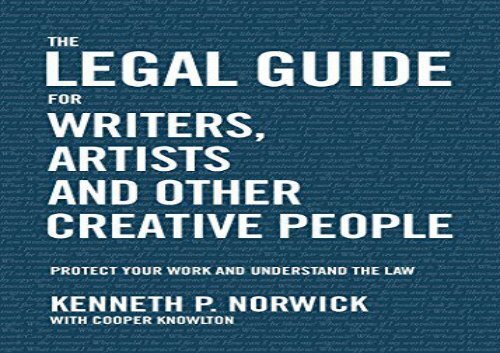 [+]The best book of the month Legal Guide for Writers, Artists and Other Creative People, The  [DOWNLOAD] 