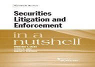 [+]The best book of the month Securities Litigation and Enforcement in a Nutshell (Nutshell Series)  [NEWS]