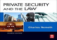 [+]The best book of the month Private Security and the Law [PDF] 