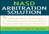 [+][PDF] TOP TREND NASD Arbitration Solution: Five Black Belt Principles to Protect and Grow Your Financial Services Practice  [NEWS]