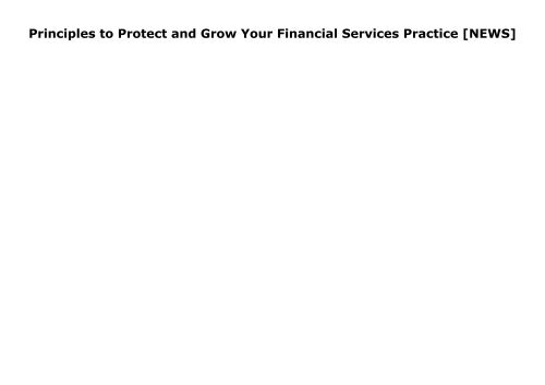 [+][PDF] TOP TREND NASD Arbitration Solution: Five Black Belt Principles to Protect and Grow Your Financial Services Practice  [NEWS]