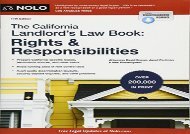 [+][PDF] TOP TREND The California Landlord s Law Book: Rights   Responsibilities (California Landlord s Law Book : Rights and Responsibilities)  [NEWS]