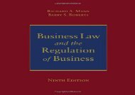 [+][PDF] TOP TREND Business Law and the Regulation of Business  [READ] 