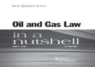 [+][PDF] TOP TREND Oil and Gas Law in a Nutshell (Nutshell Series) [PDF] 