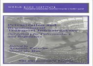 [+][PDF] TOP TREND Privatization and Regulation of Transport Infrastructure: Guidelines for Policymakers and Regulators (WBI Development Studies)  [READ] 