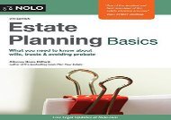 [+][PDF] TOP TREND Estate Planning Basics  [READ] 