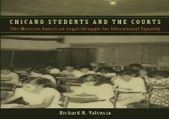 [+][PDF] TOP TREND Chicano Students and the Courts: The Mexican American Legal Struggle for Educational Equality (Critical America)  [DOWNLOAD] 