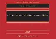 [+][PDF] TOP TREND Cases and Materials on Torts (Aspen Casebooks)  [NEWS]