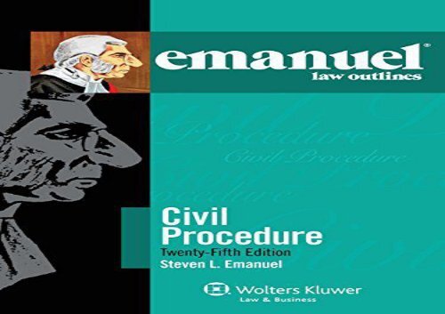 [+]The best book of the month Emanuel Law Outlines for Civil Procedure [PDF] 