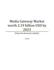 Media Gateway Market - Copy