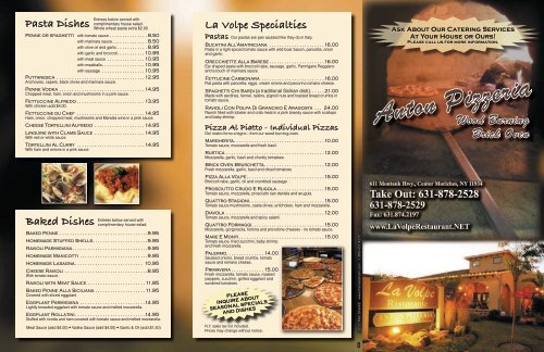 Anton Pizzeria - La Volpe Ristorante