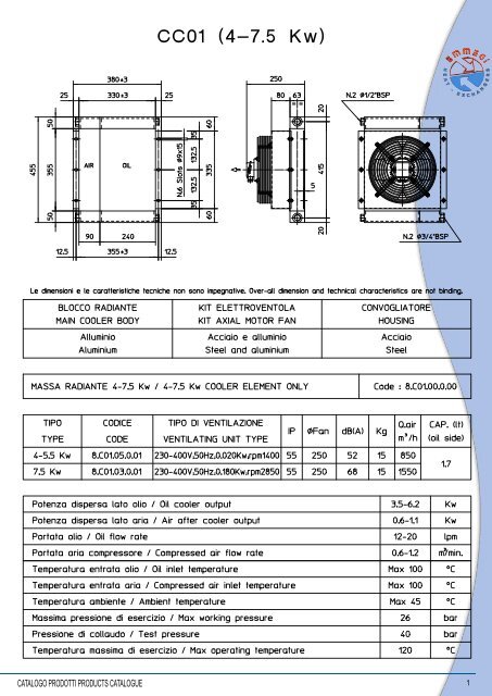 11 - Combinati per Compressori