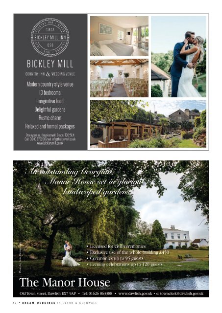 Dream Weddings Magazine - Devon & Cornwall - issue.30