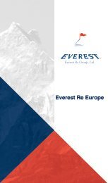 Everest Re Europe Zurich