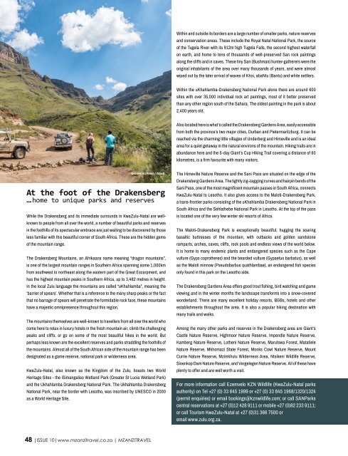 Mzanzitravel Magazine Issue 10