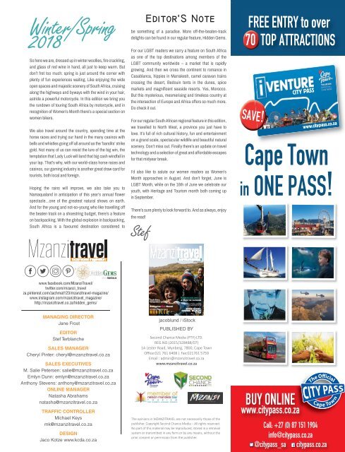 Mzanzitravel Magazine Issue 10