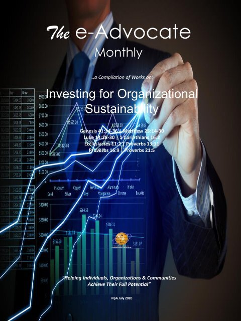 Investing for Organizational Sustainability