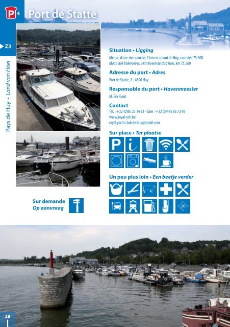 Tourisme fluvial en Wallonie 2018