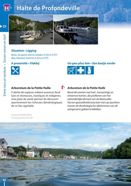 Tourisme fluvial en Wallonie 2018