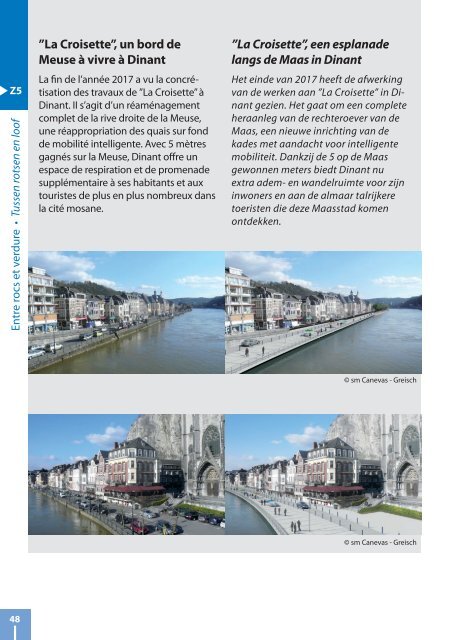 Tourisme fluvial en Wallonie 2018