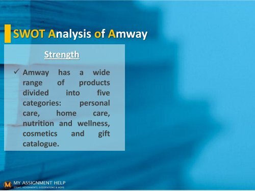 Amway case study