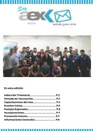 Revista Aex_Junio 2018