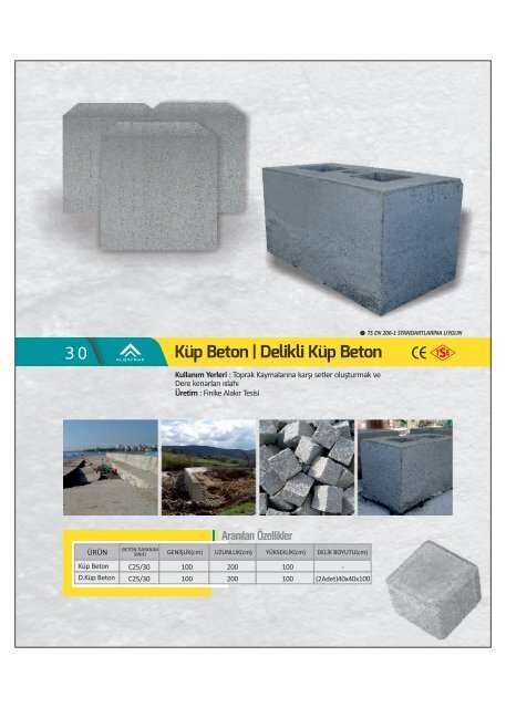 Albayrak Hazır Beton Katalog