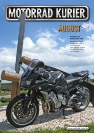 24. August 2008 - Motorrad-Kurier