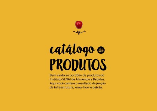 Portfólio de Produtos IST Alimentos e Bebidas