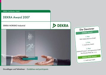 DEKRA Award 2007