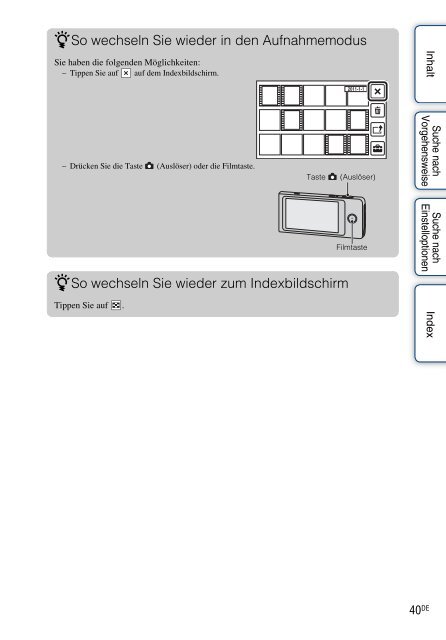 Sony MHS-TS20 - MHS-TS20 Istruzioni per l'uso Tedesco