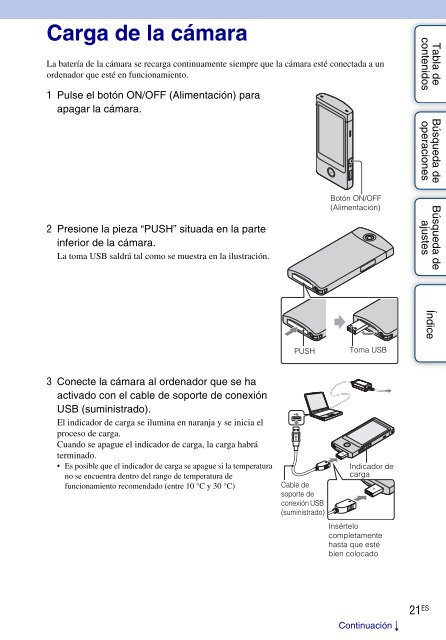 Sony MHS-TS20 - MHS-TS20 Istruzioni per l'uso Spagnolo