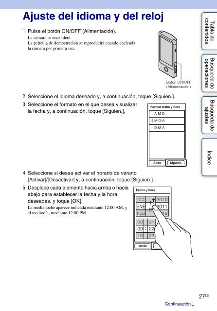 Sony MHS-TS20 - MHS-TS20 Istruzioni per l'uso Spagnolo