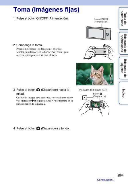 Sony MHS-TS20 - MHS-TS20 Istruzioni per l'uso Spagnolo