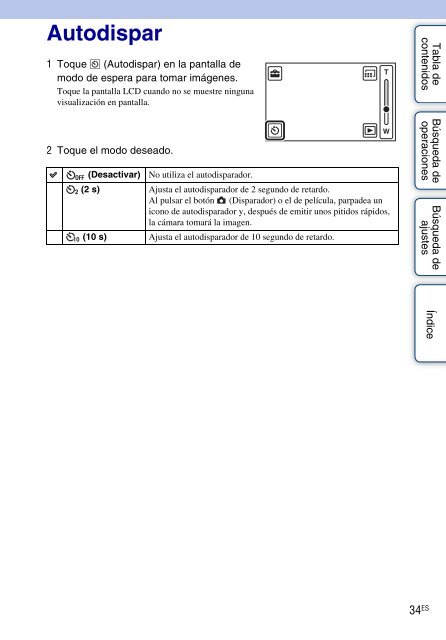 Sony MHS-TS20 - MHS-TS20 Istruzioni per l'uso Spagnolo